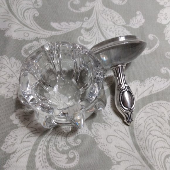 International Sterling Crystal Vanity Jar - Picture 9 of 14